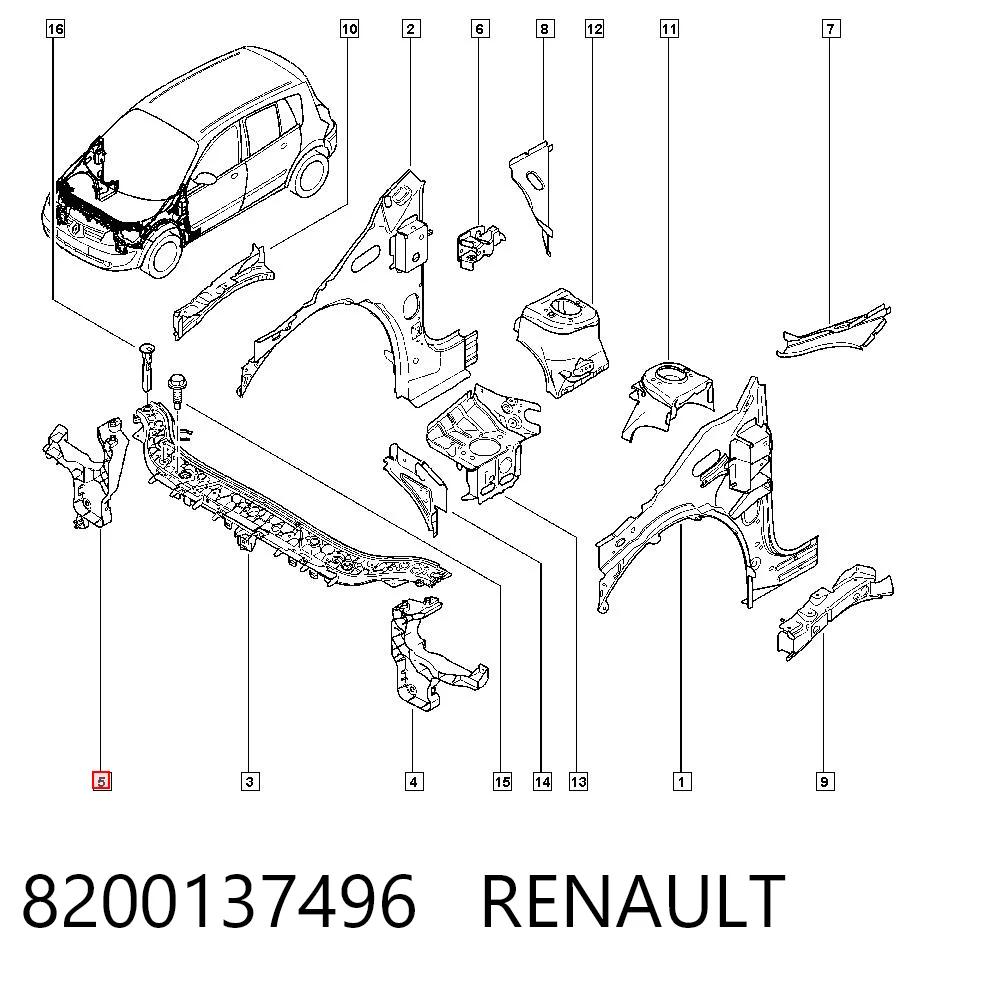 8200137496 Renault (RVI)
