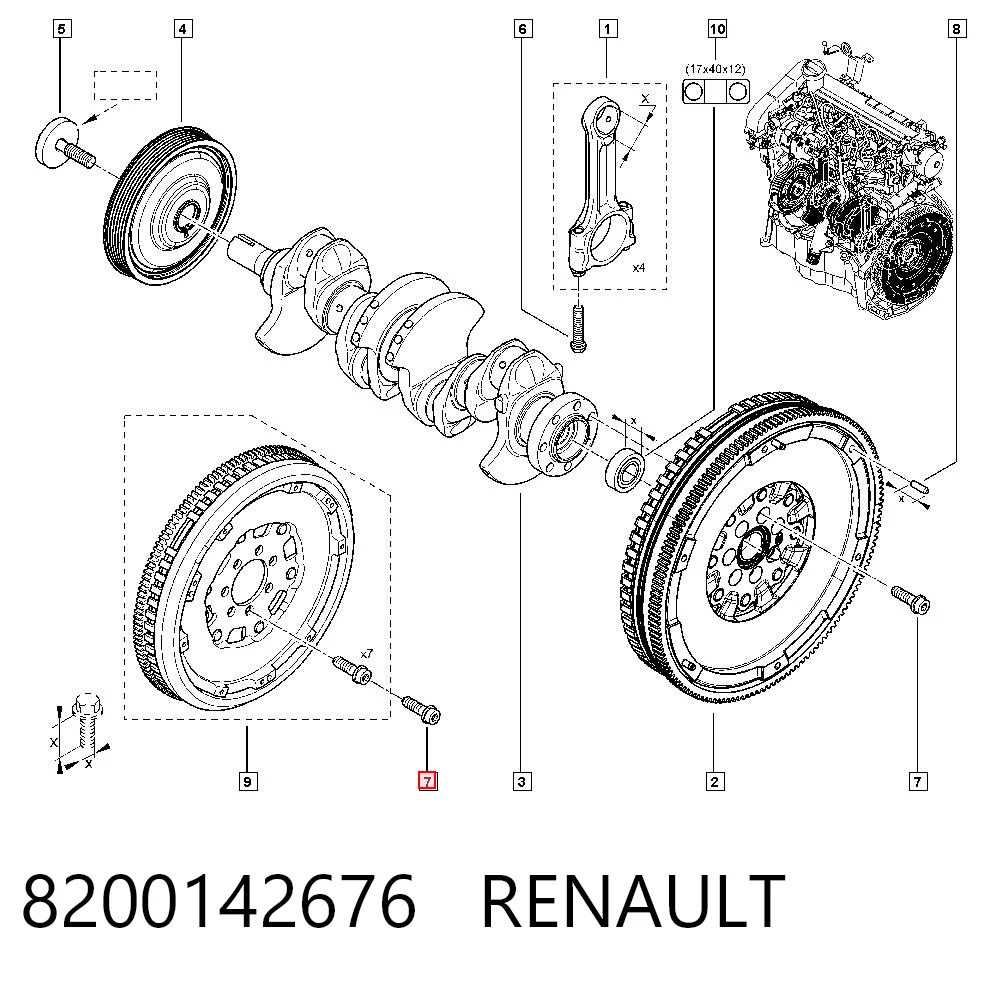 8200142676 Renault (RVI)