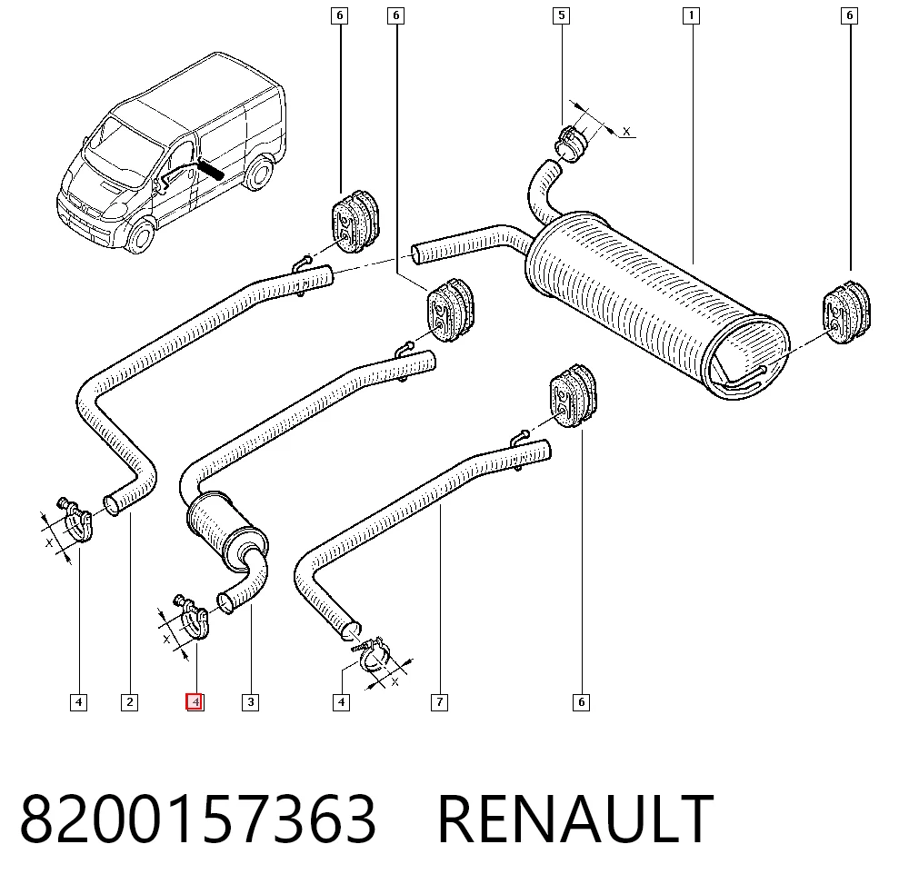 8200157363 Renault (RVI)