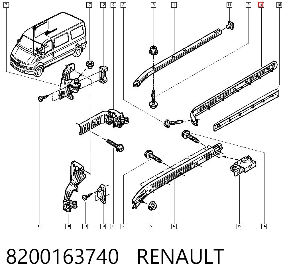 8200163740 Renault (RVI)