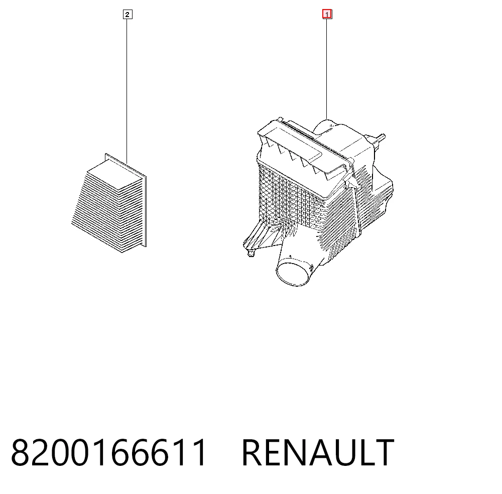 8200166611 Renault (RVI)