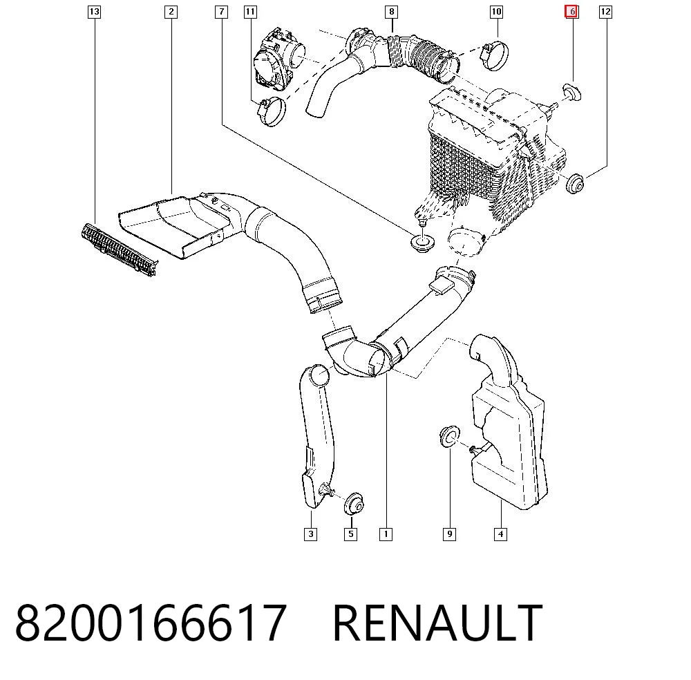8200166617 RENAULT