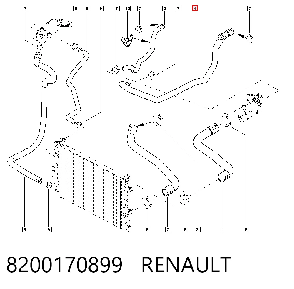 8200170899 Renault (RVI)