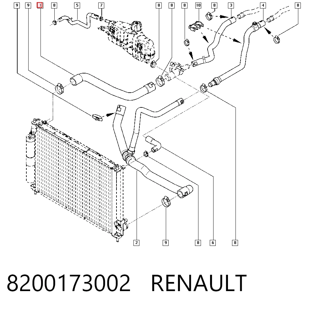 8200173002 Renault (RVI)