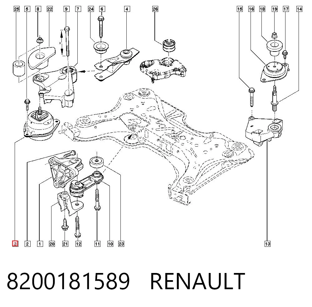 8200181589 Renault (RVI)