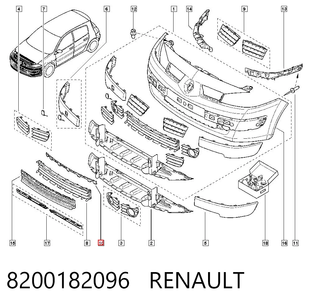 8200182096 Renault (RVI)