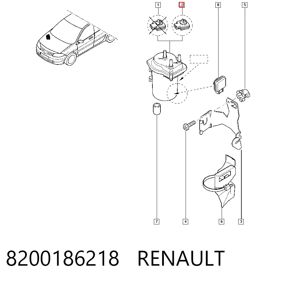 8200186218 Renault (RVI)