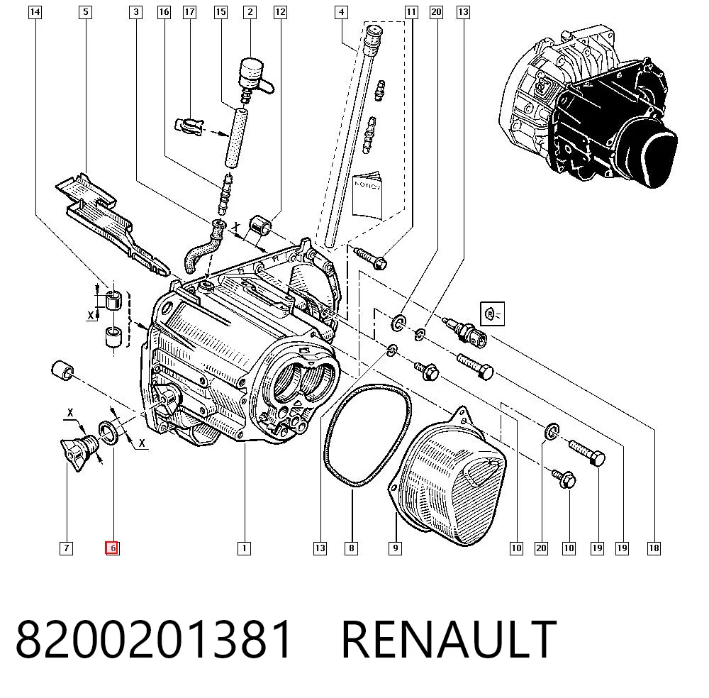 8200201381 Renault (RVI)
