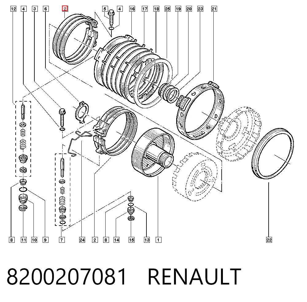 8200207081 Renault (RVI)