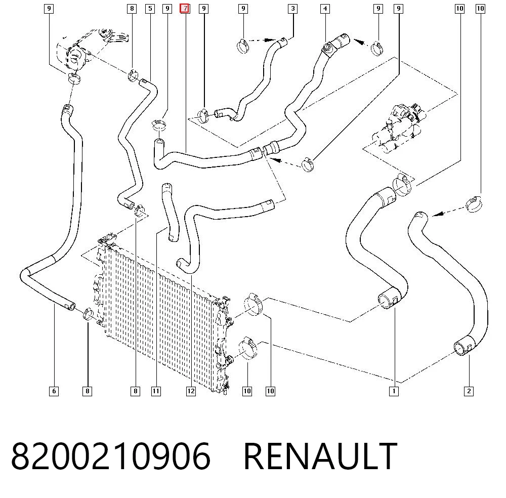 8200210906 Renault (RVI)
