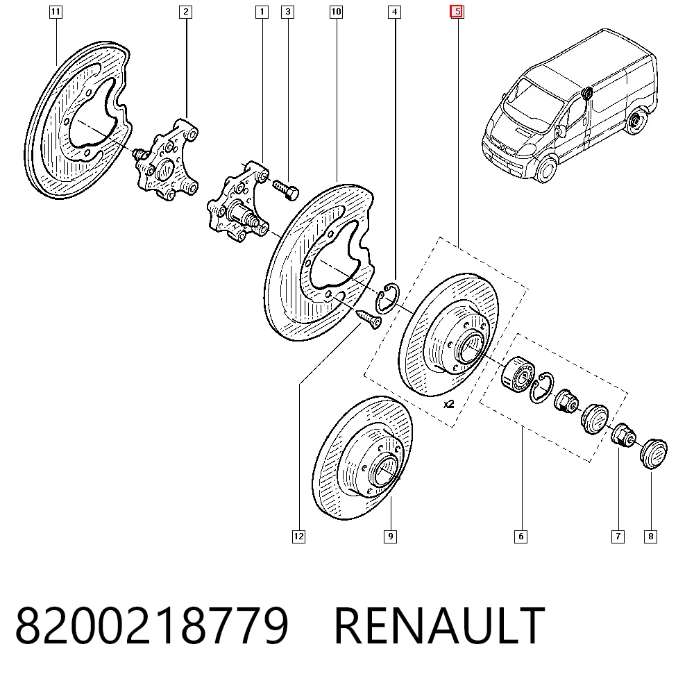 8200218779 Renault (RVI)