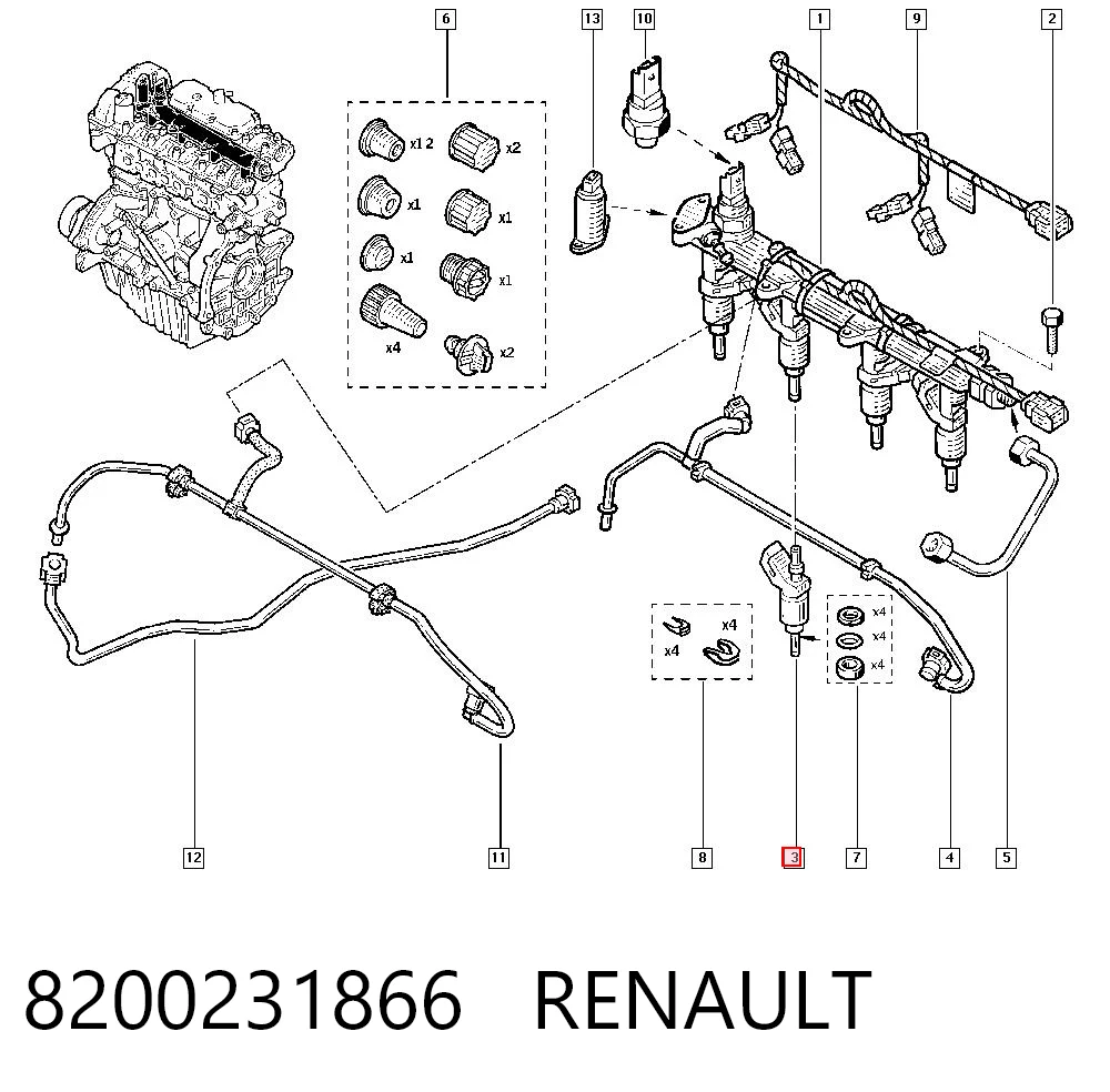 8200231866 Renault (RVI)