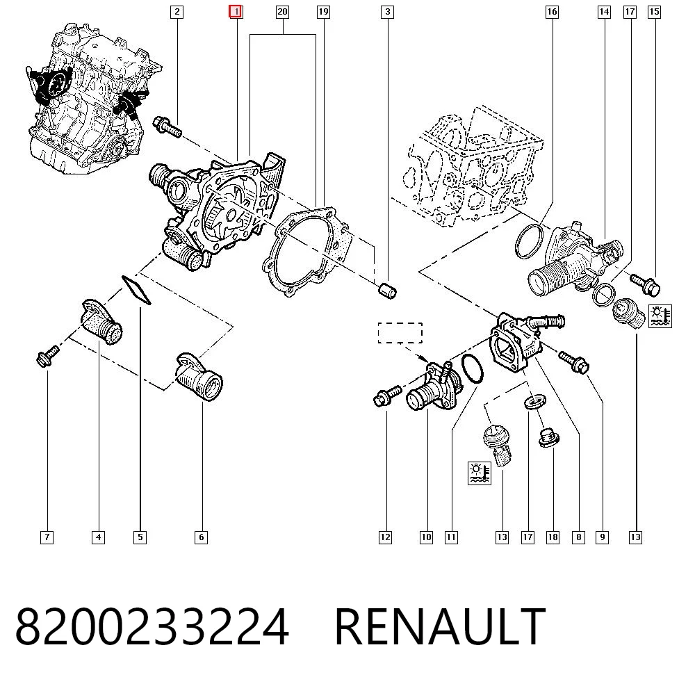 8200233224 Renault (RVI)