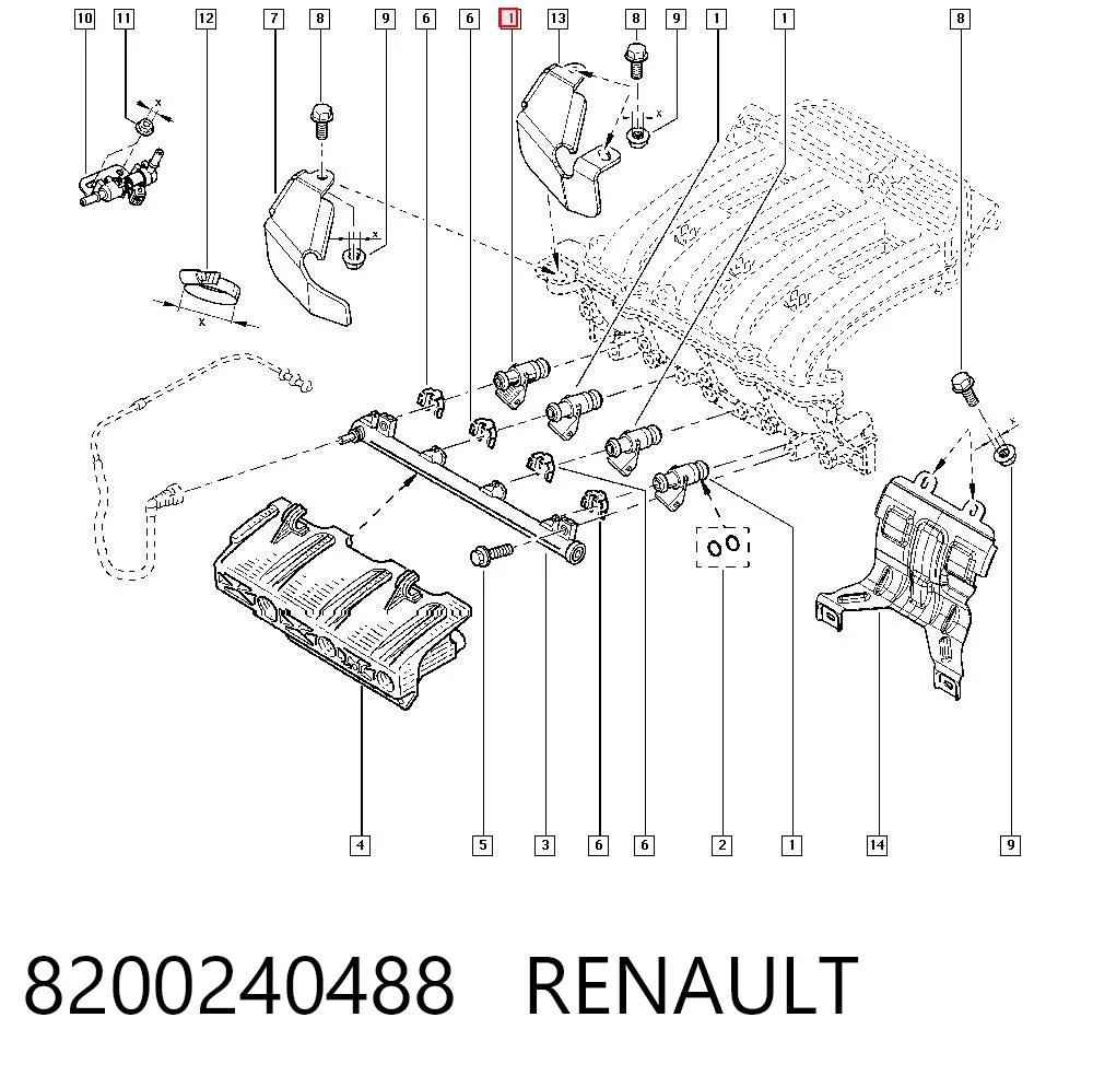 8200240488 Renault (RVI)