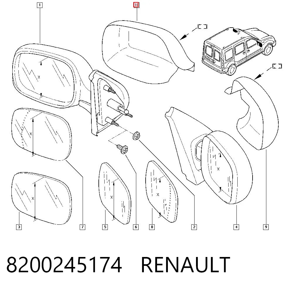 8200245174 Renault (RVI)