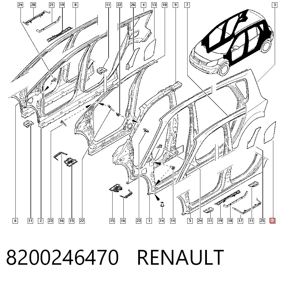 8200246470 Renault (RVI)