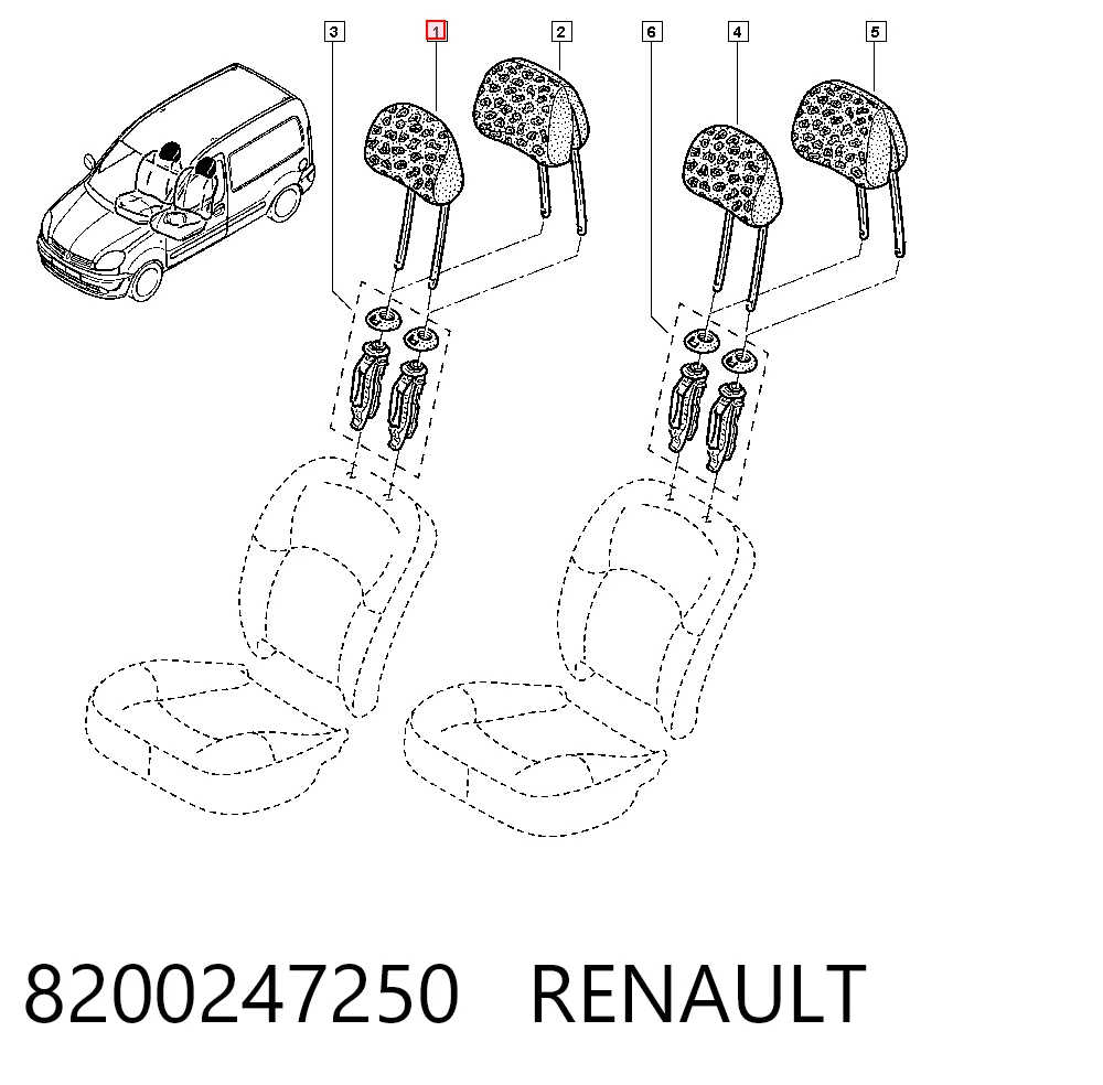 8200247250 Renault (RVI) Válvula EGR