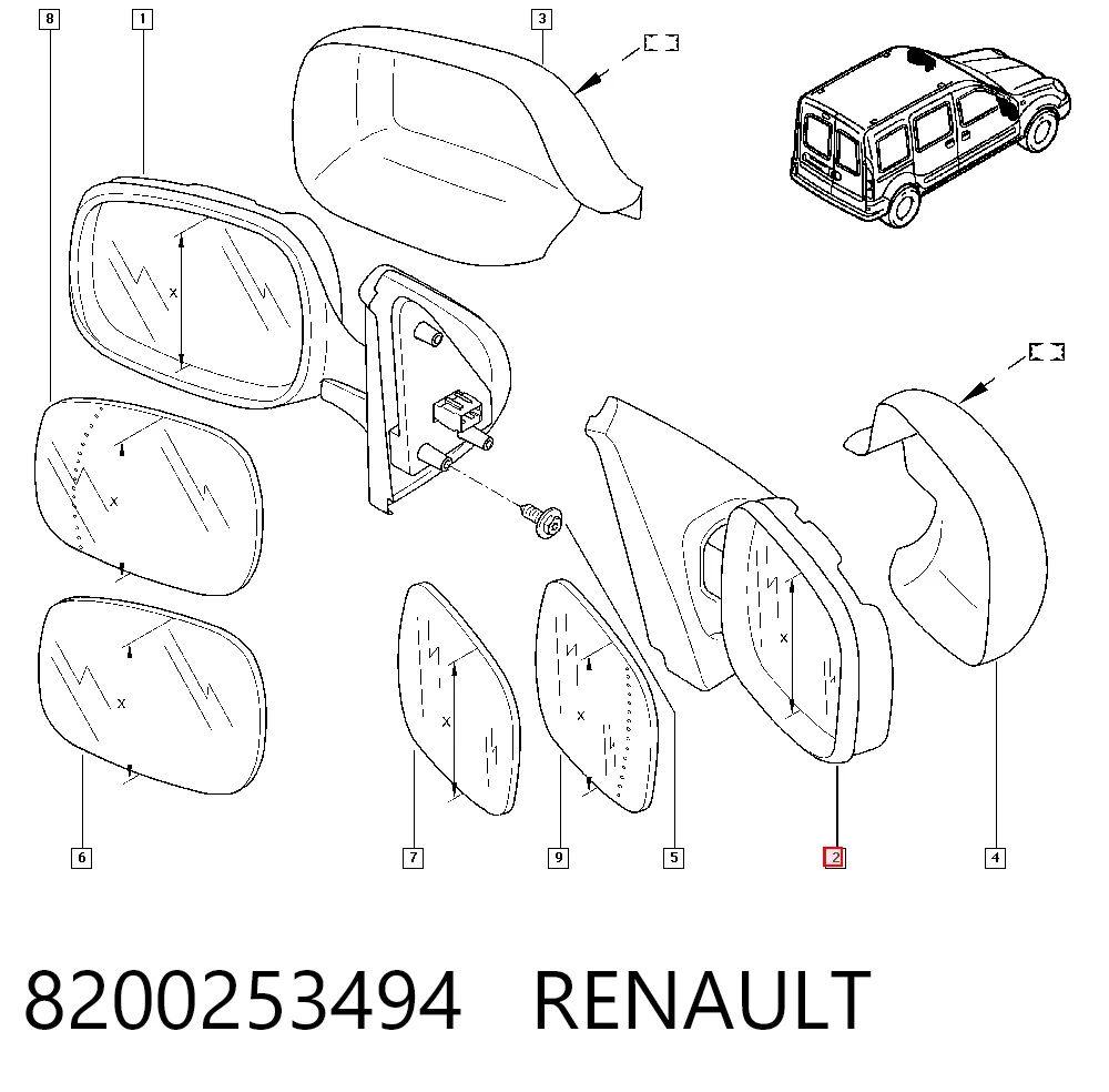 8200253494 Renault (RVI)