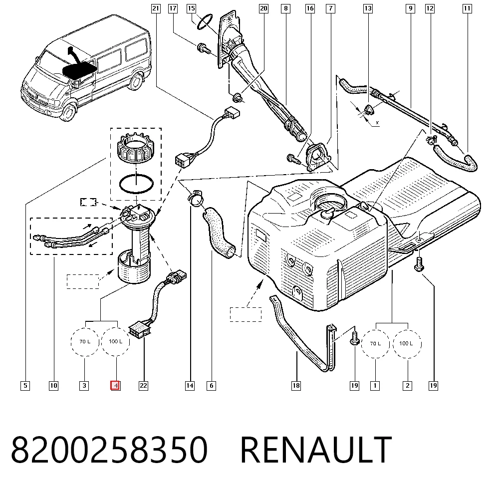 8200258350 Renault (RVI)