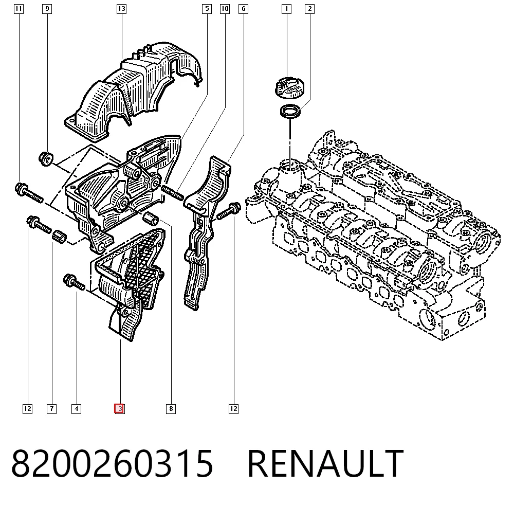 8200260315 Renault (RVI)