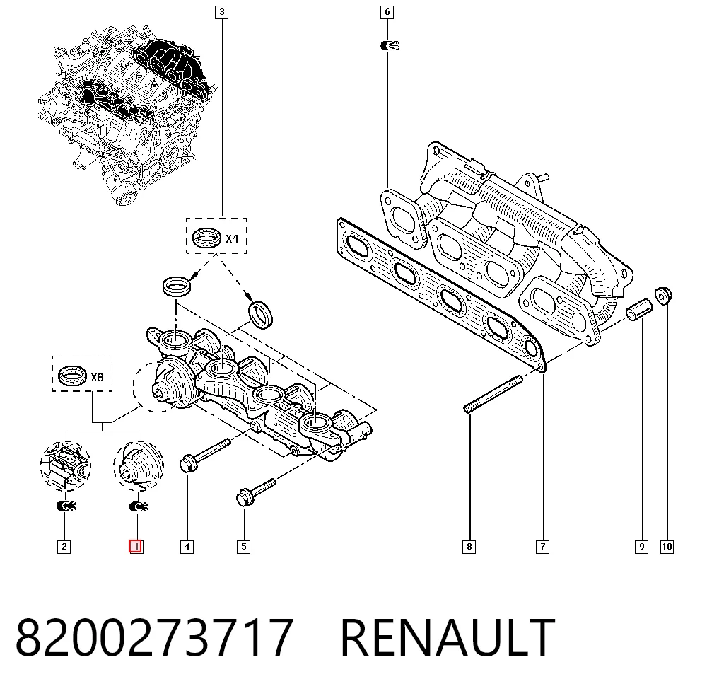 8200273717 Renault (RVI)