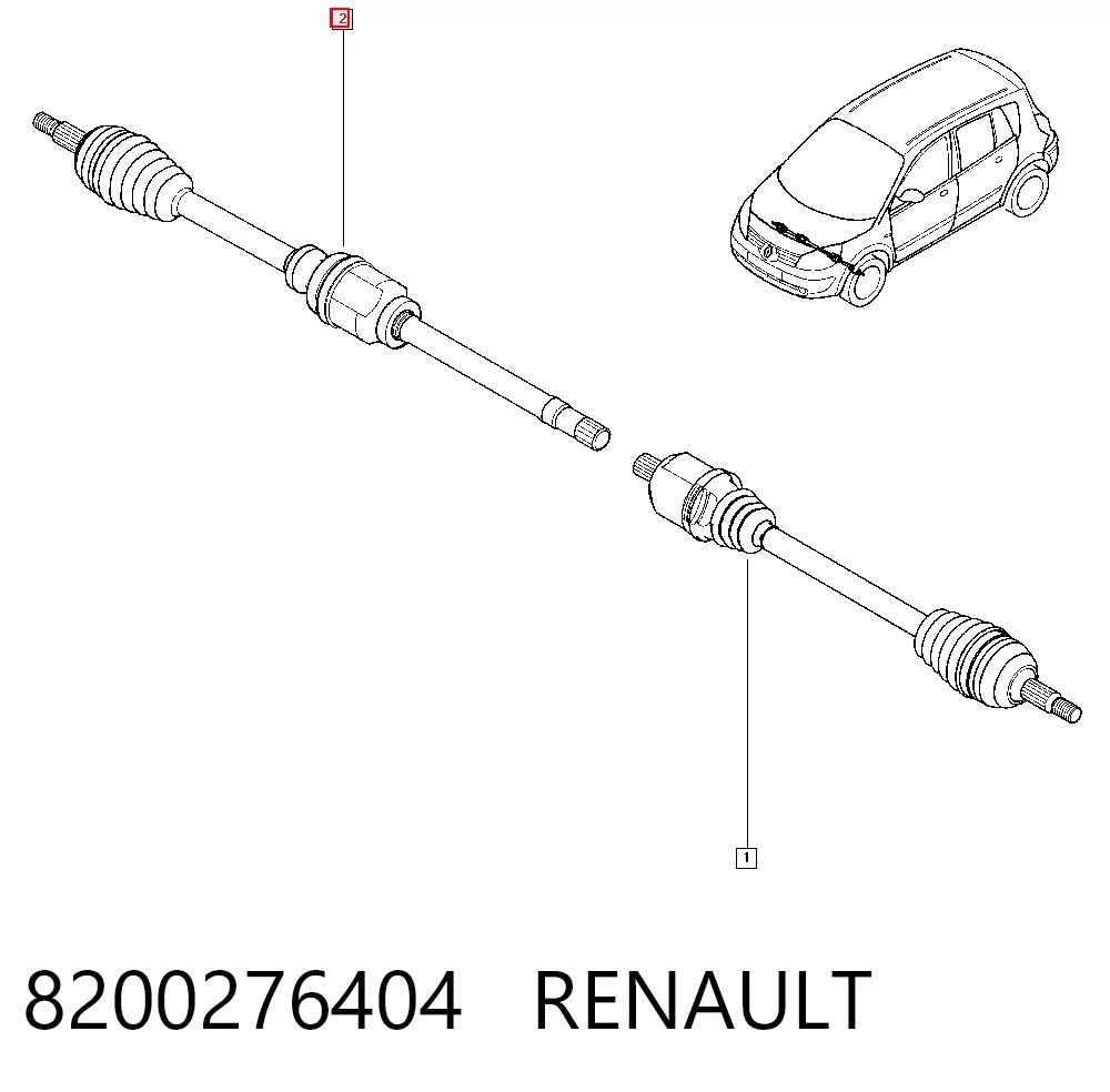 8200276404 Renault (RVI)