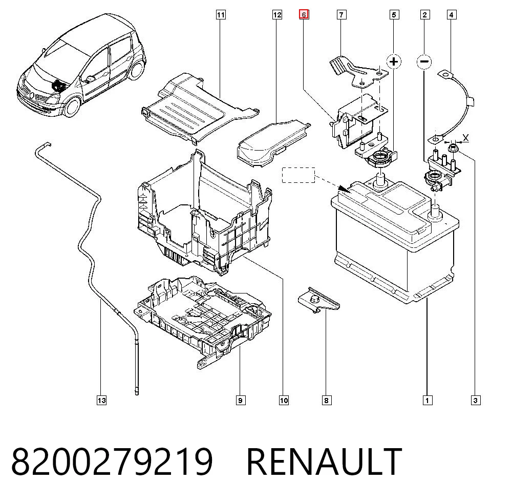 8200279219 Renault (RVI)