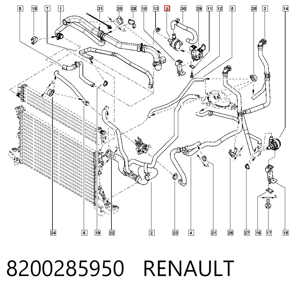 8200285950 Renault (RVI)