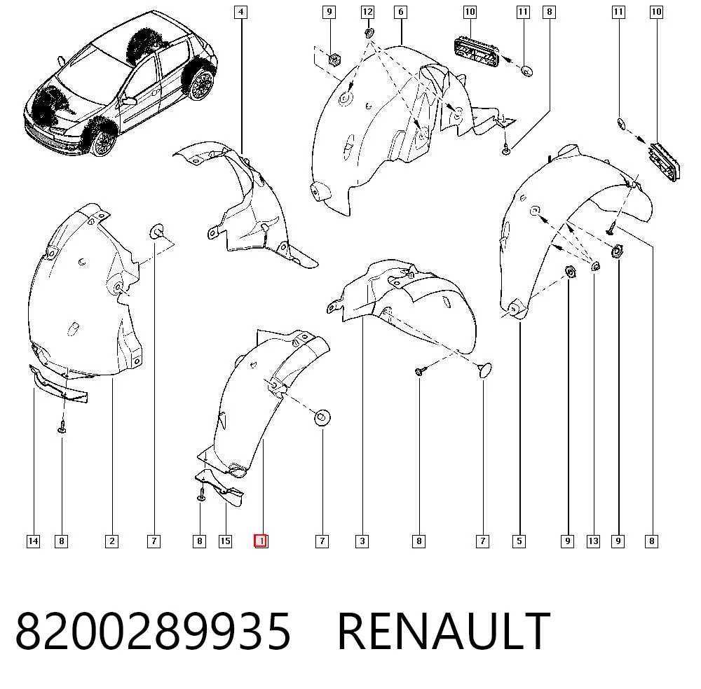 8200289935 Renault (RVI)