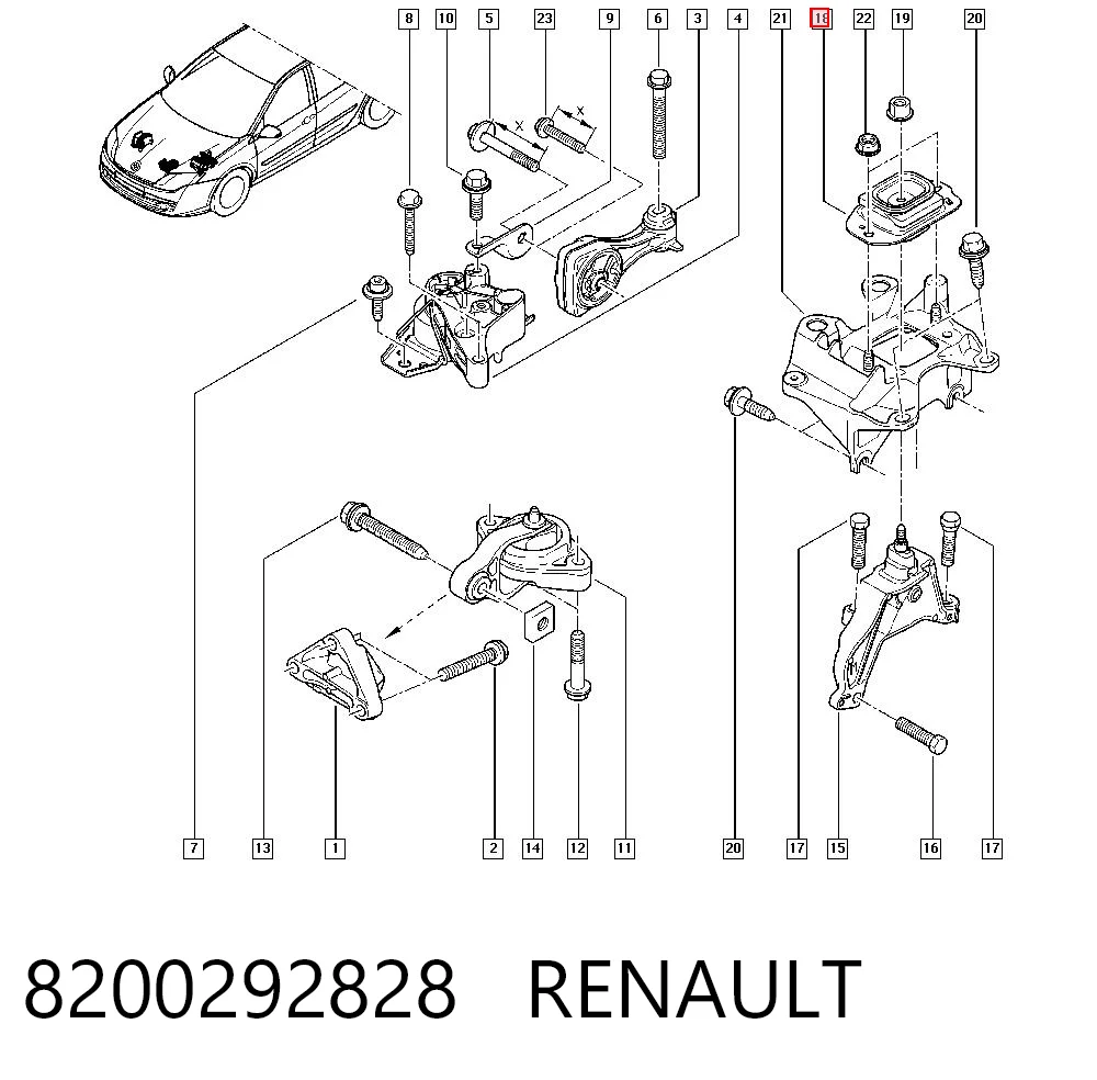 8200292828 Renault (RVI)
