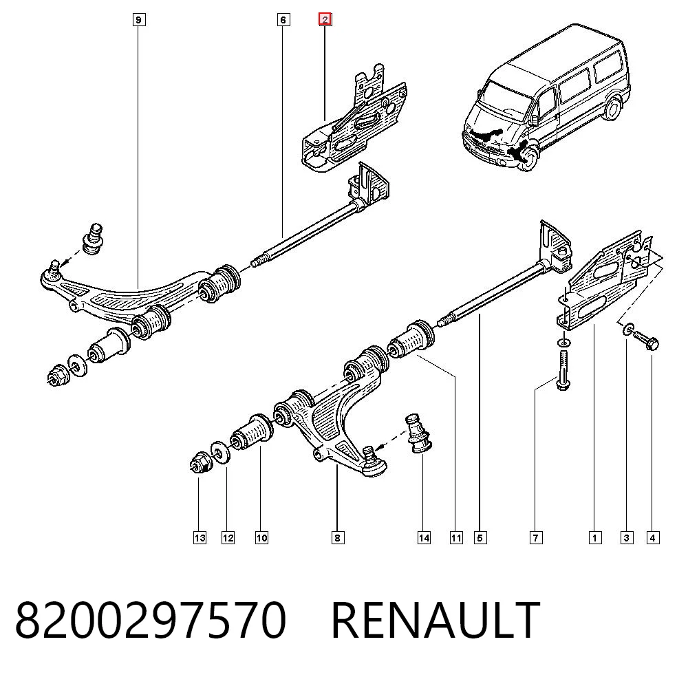 8200297570 Renault (RVI)