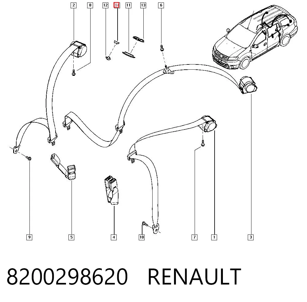 8200298620 Renault (RVI)