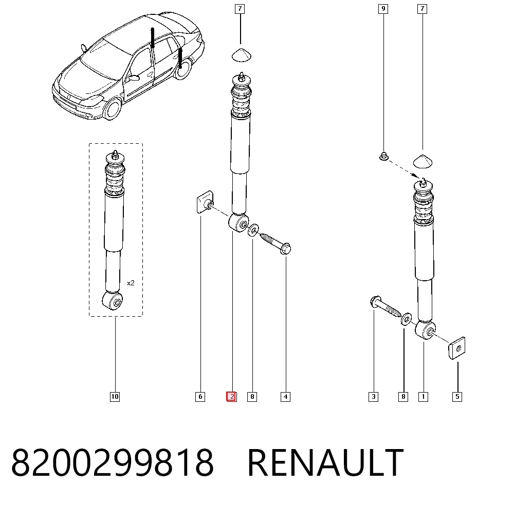8200299818 Renault (RVI)