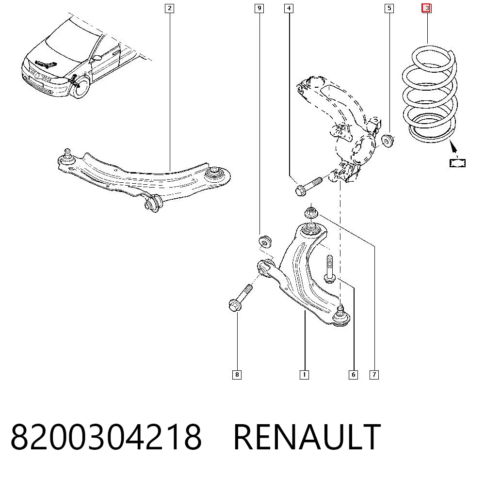 8200304218 Renault (RVI)