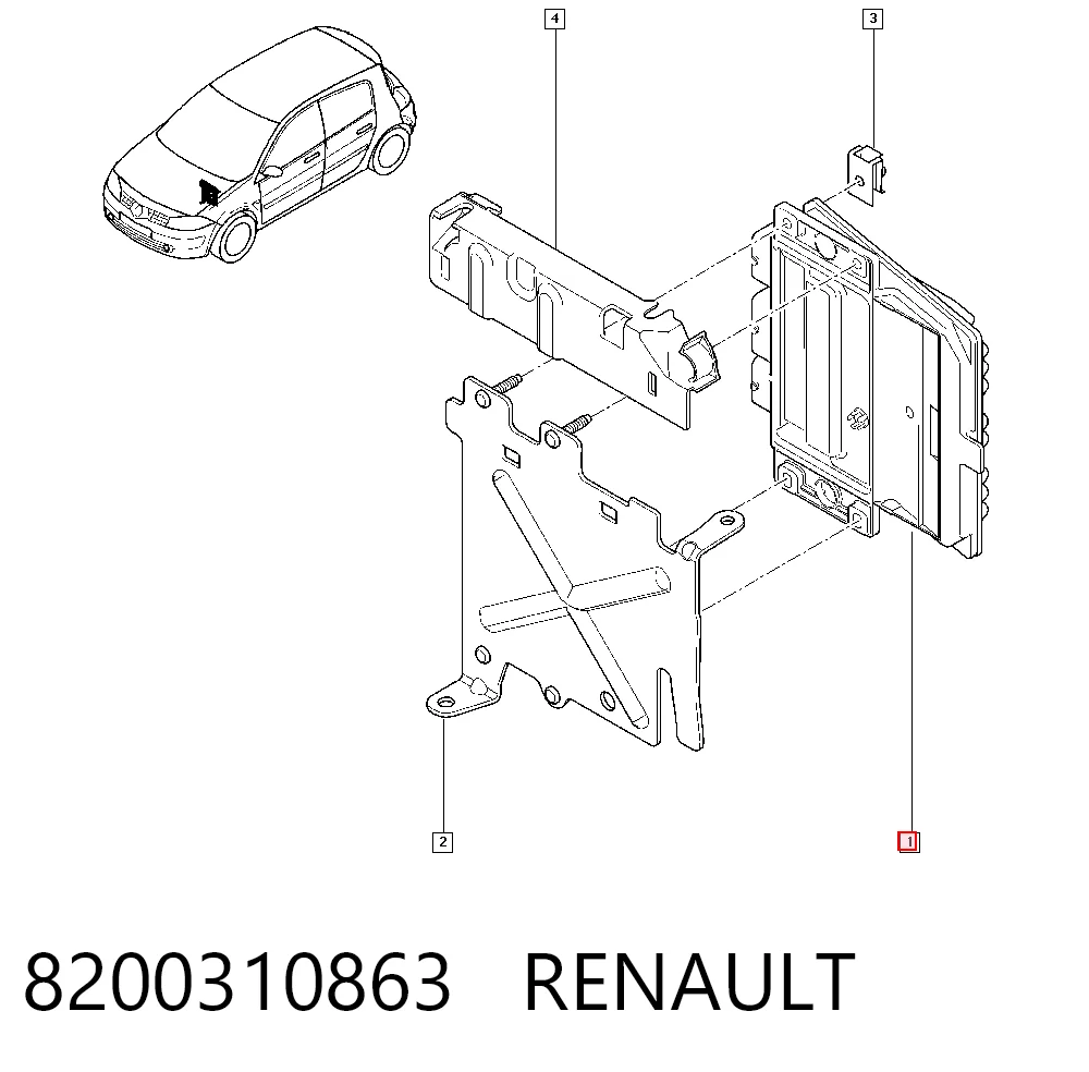 Comprar 8200310863 VAG ECU