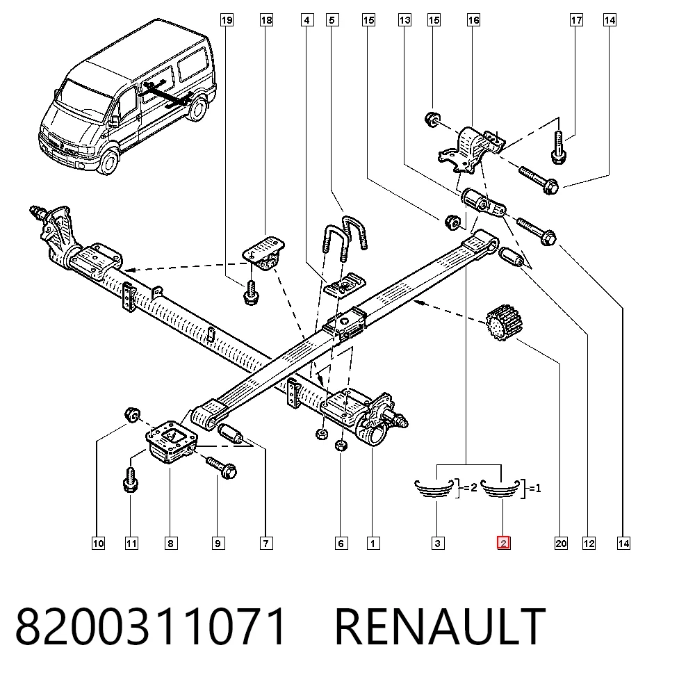 8200311071 Renault (RVI)