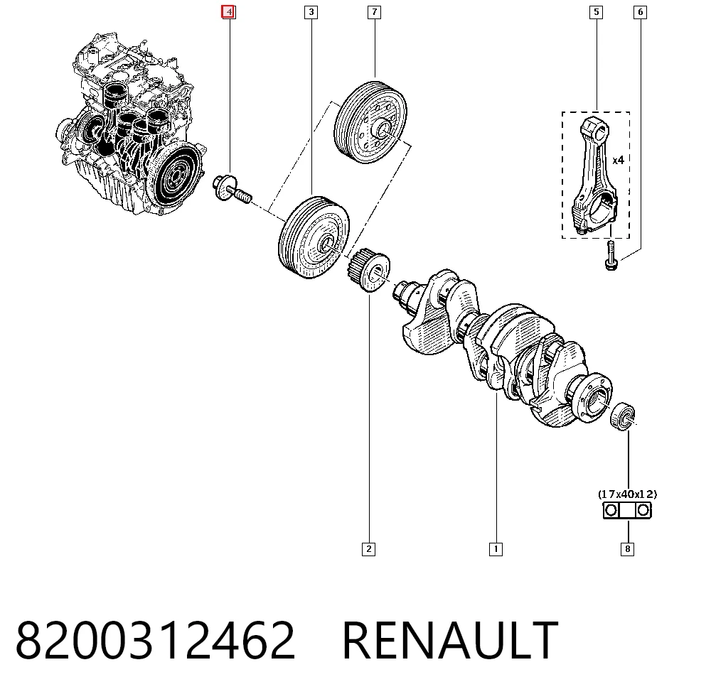 8200312462 Renault (RVI)