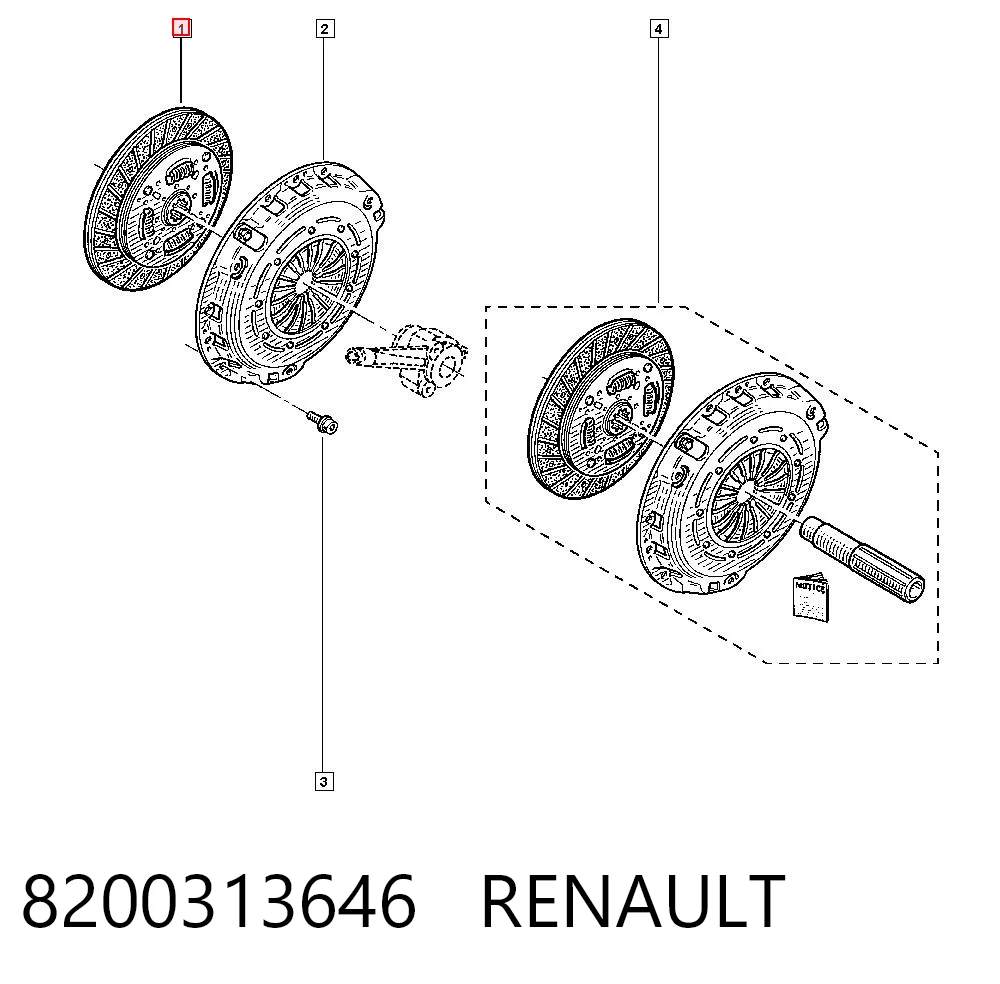 Comprar Disco de embrague Renault Master II HD, FD a bajo precio