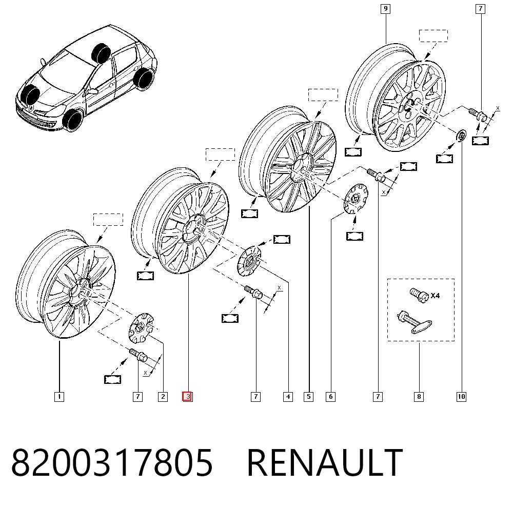 8200317805 Renault (RVI)
