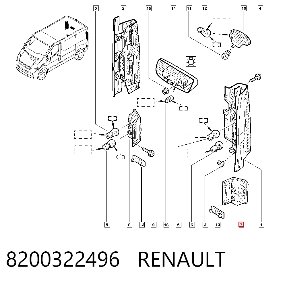 8200322496 Renault (RVI)