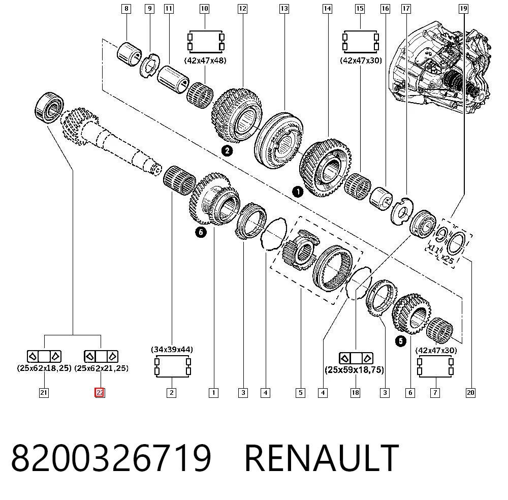 8200326719 Renault (RVI)