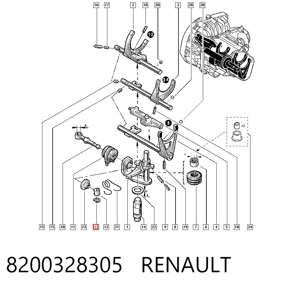 8200328305 Renault (RVI)