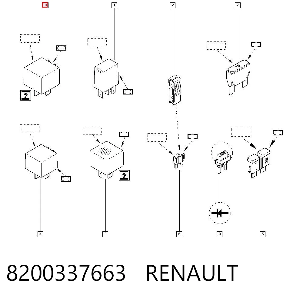 8200337663 Renault (RVI)