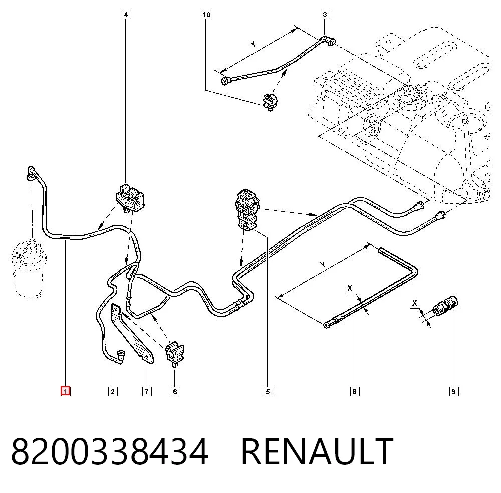 8200338434 Renault (RVI)