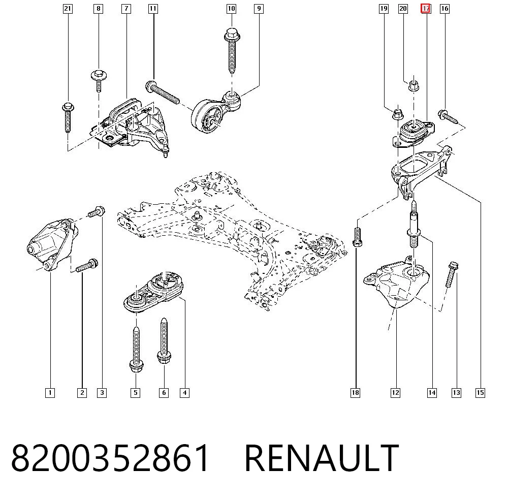 8200352861 Renault (RVI)