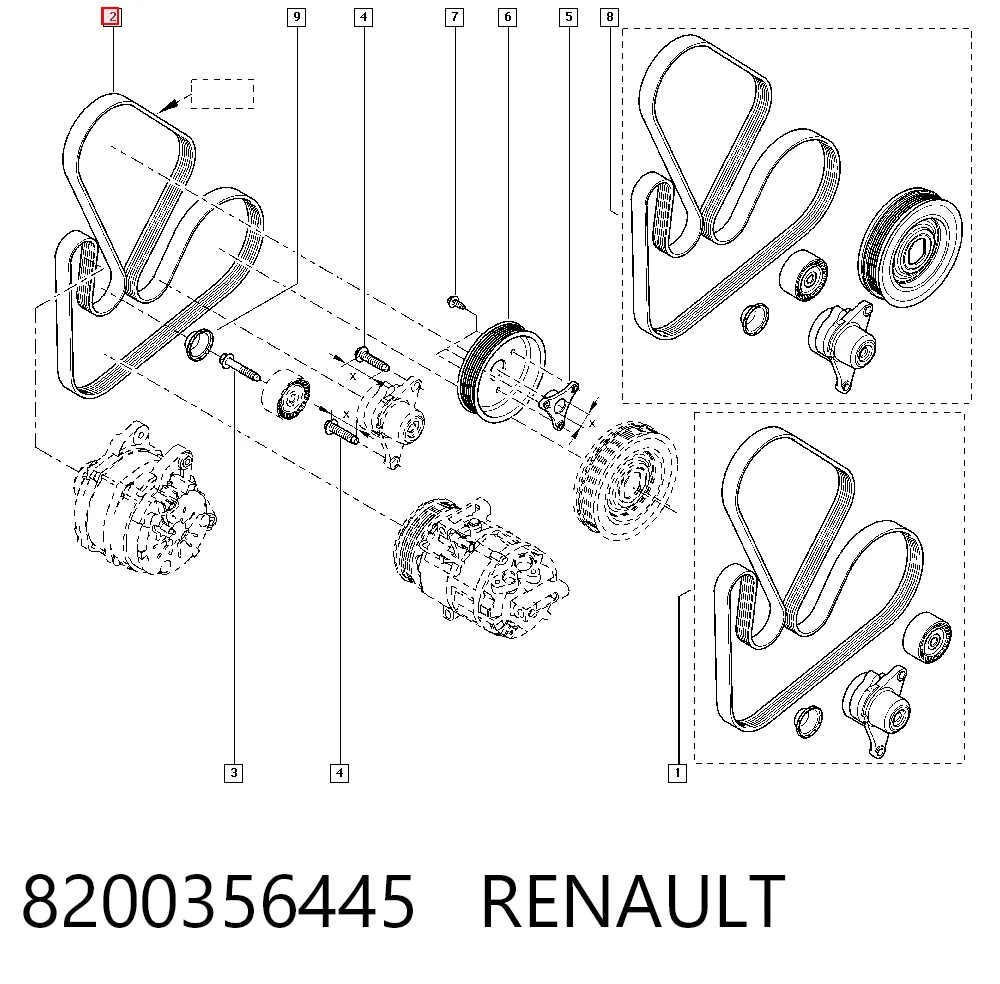 8200356445 Renault (RVI)