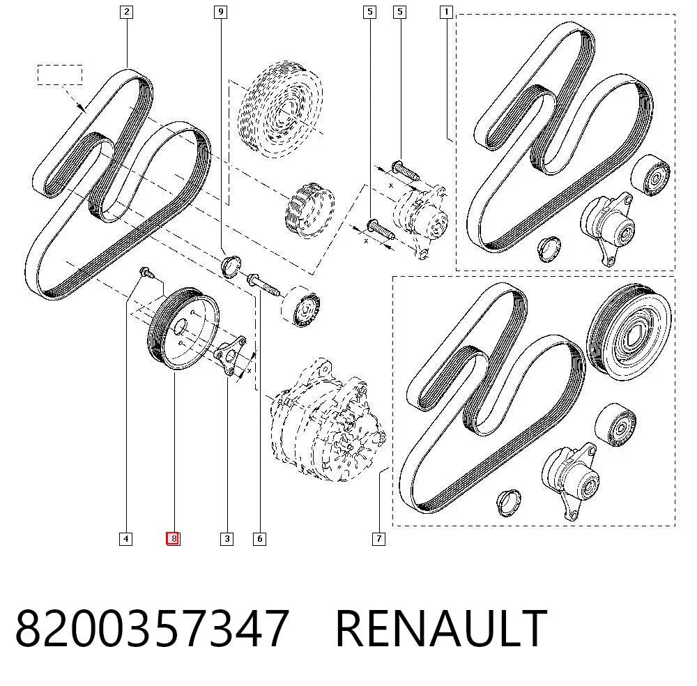 8200357347 Renault (RVI)
