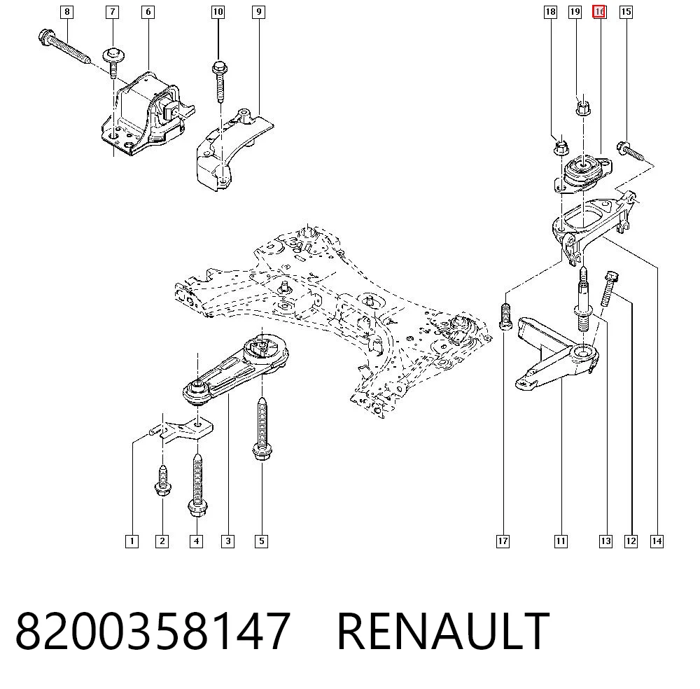 8200358147 Renault (RVI)