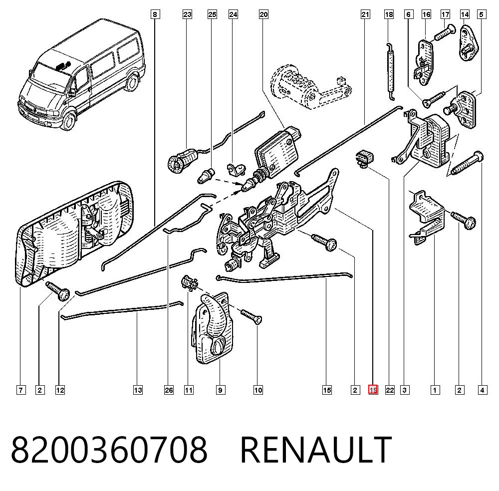 8200360708 Renault (RVI)