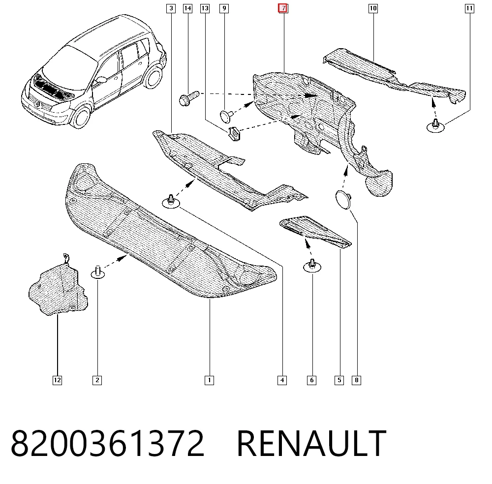 8200361372 Renault (RVI)